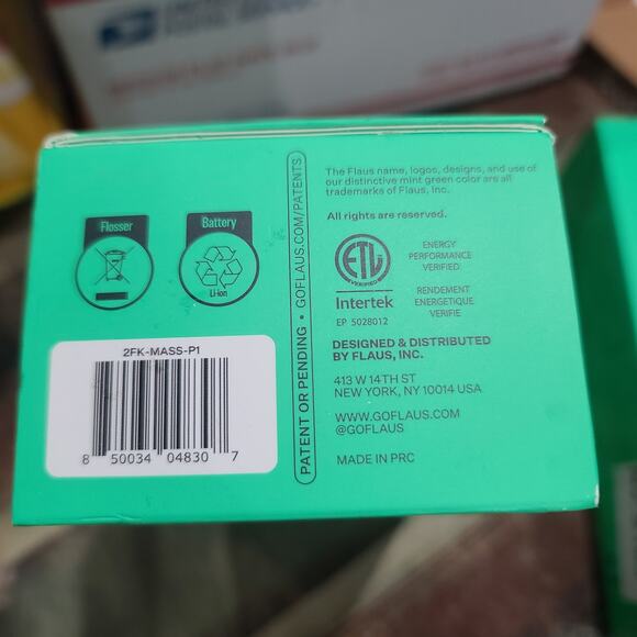 New Sealed FLAUS Electric Flosser with 3 Speeds PINK - Picture 3 of 4